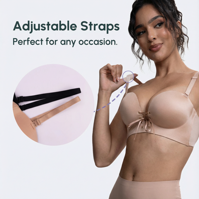 Lace & Lift™ Adjustable Push-Up Bra - Add 2 Bra Sizes Instantly