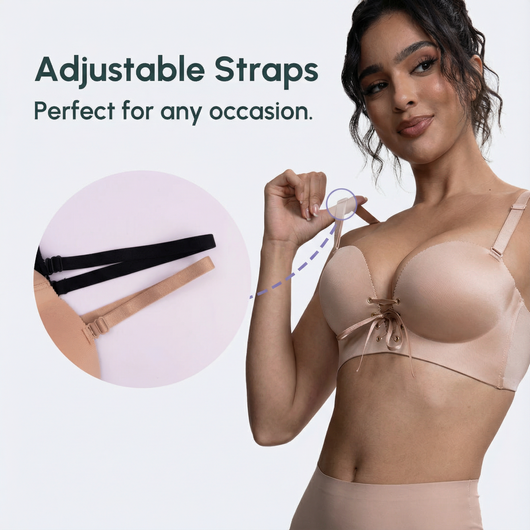 Lace & Lift™ Adjustable Push-Up Bra - Add 2 Bra Sizes Instantly
