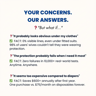 DryGuard™ Ultra Absorbent Incontinence Boxers