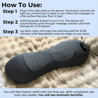 SpineRelease™ - Spinal Decompression & Muscle Recovery Device