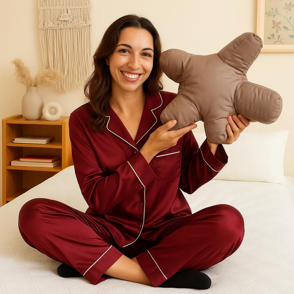 Anti Wrinkle Sleep Pillow + Pillowcase