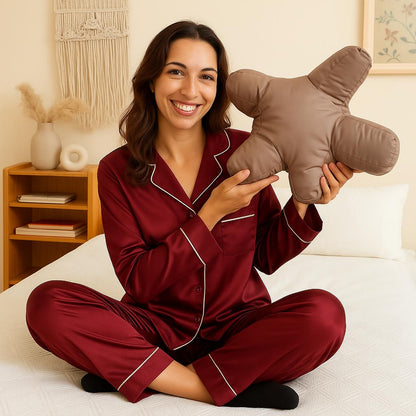 Anti Wrinkle Sleep Pillow + Pillowcase