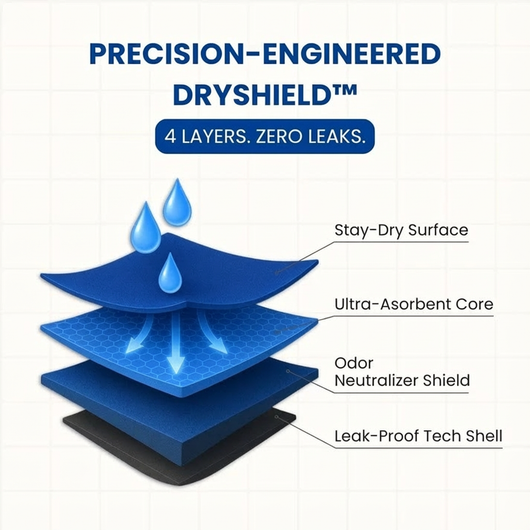 DryGuard™ Ultra Absorbent Incontinence Boxers
