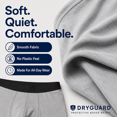 DryGuard™ Quick-Dry Incontinence Boxer Briefs