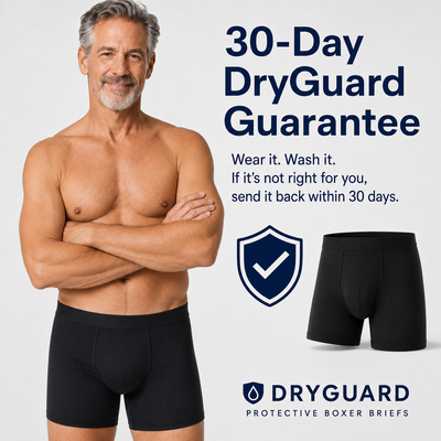 DryGuard™ Quick-Dry Incontinence Boxer Briefs