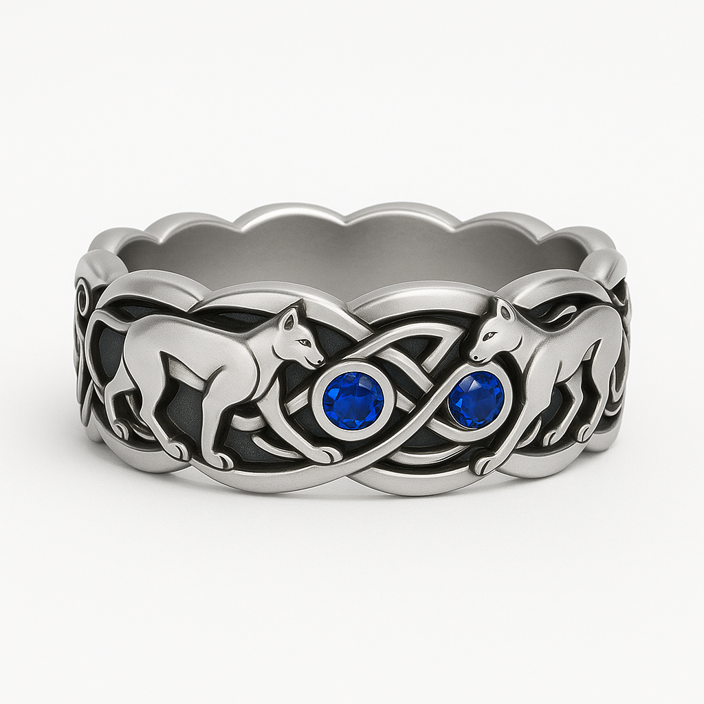Sapphire Kitten Ring | Save A Kitten