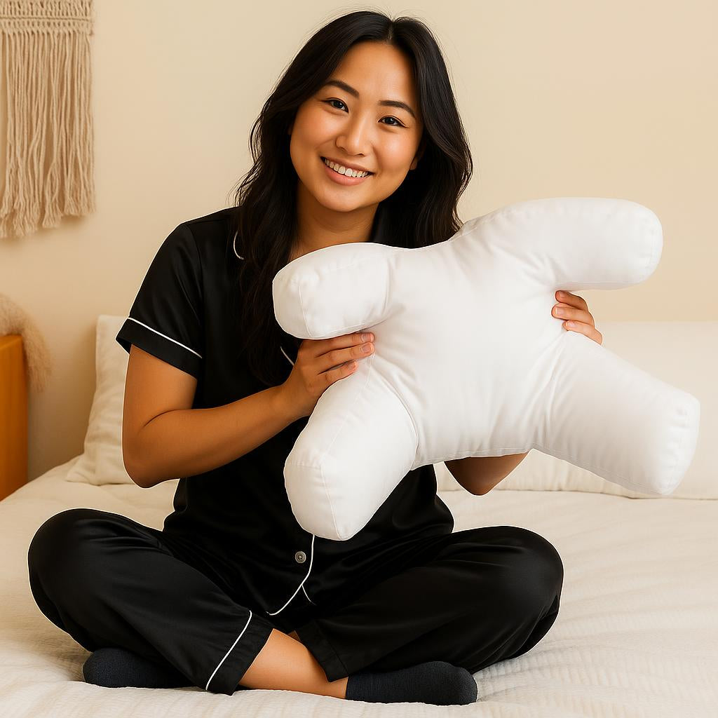 Anti Wrinkle Sleep Pillow + Pillowcase
