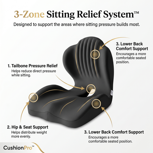 CushionPro – Orthopedic Sciatica Relief Cushion