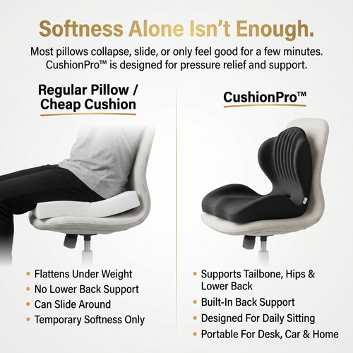 CushionPro – Orthopedic Sciatica Relief Cushion