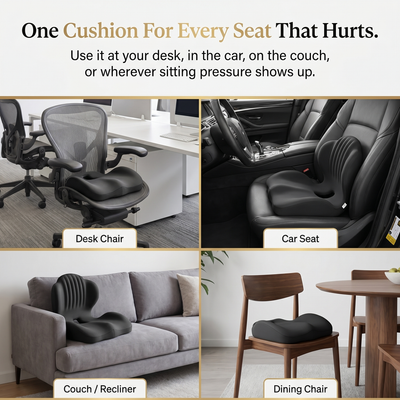 CushionPro – Orthopedic Sciatica Relief Cushion