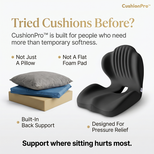CushionPro – Orthopedic Sciatica Relief Cushion