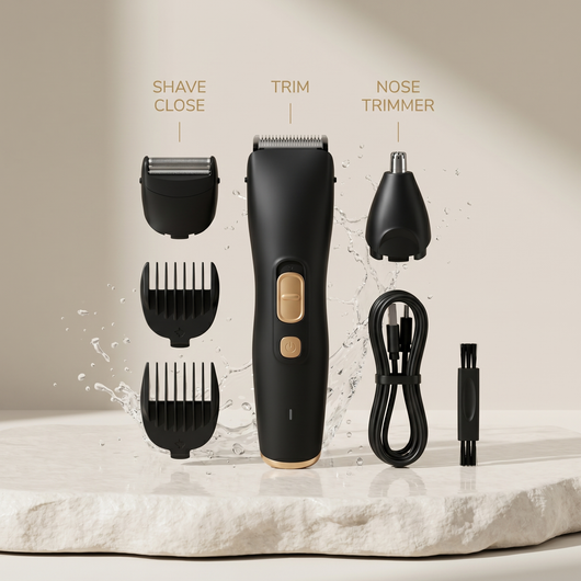 3-in-1 Precision Body Trimmer & Close Shaver
