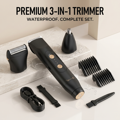 3-in-1 Precision Body Trimmer & Close Shaver