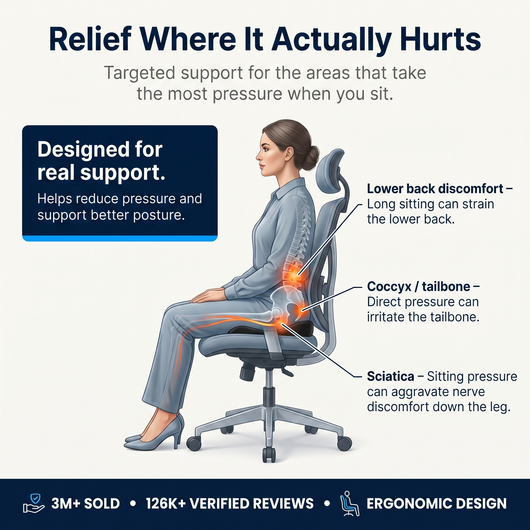 CushionPro – Orthopedic Relief Cushion