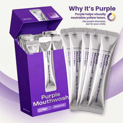 Purple Mouthwash